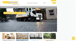 Desktop Screenshot of mtm-baustoffe.de